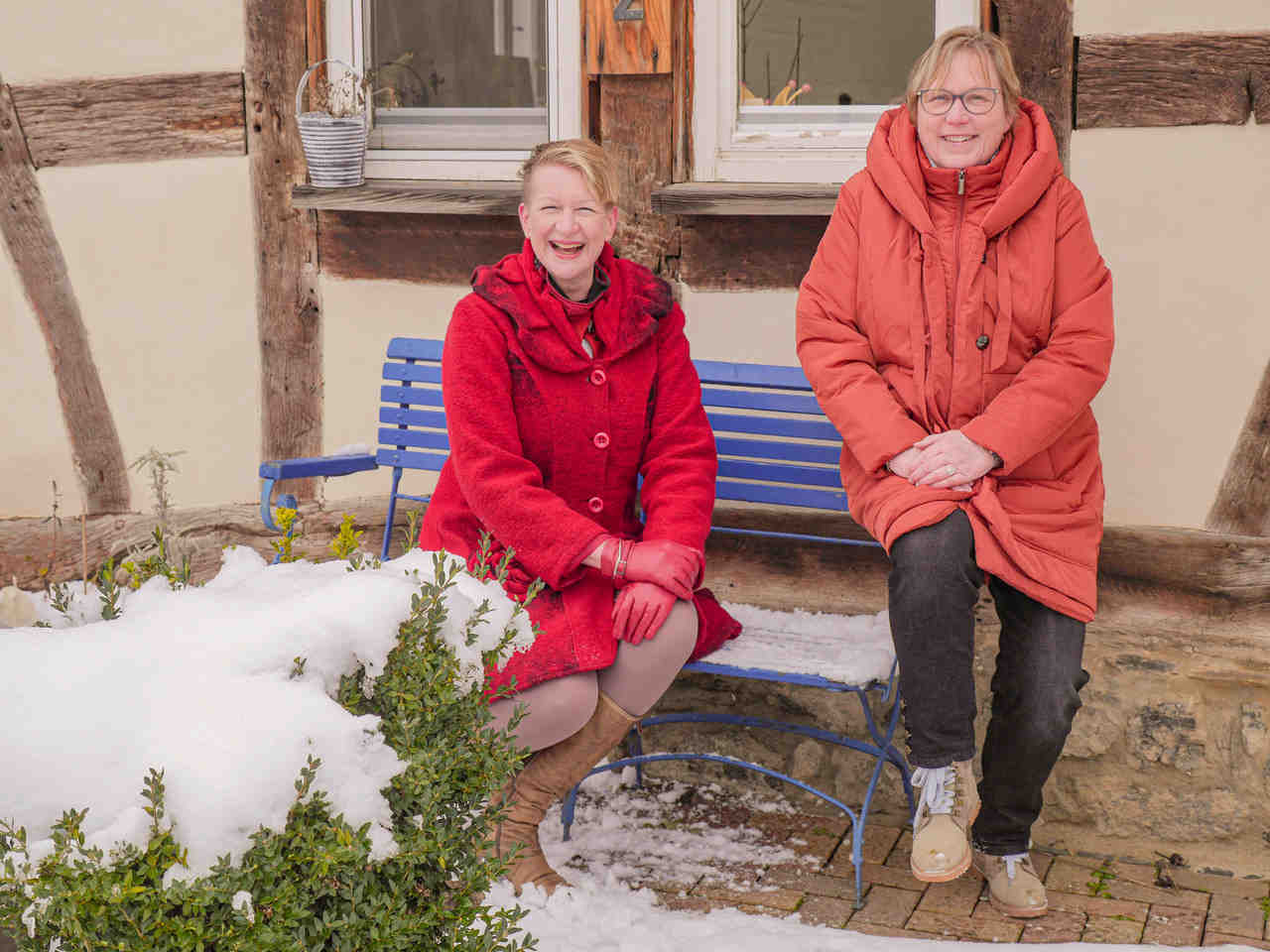 Bild Kandidaten vor Schloss Gedern